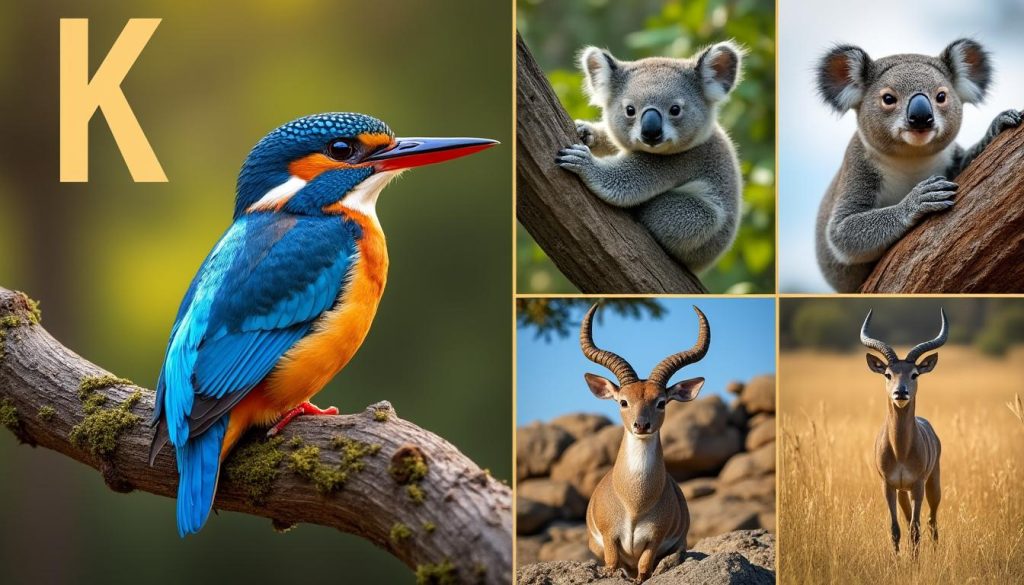 découvrez une liste d'animaux dont le nom commence par la lettre k, accompagnée de leurs caractéristiques principales et faits intéressants.