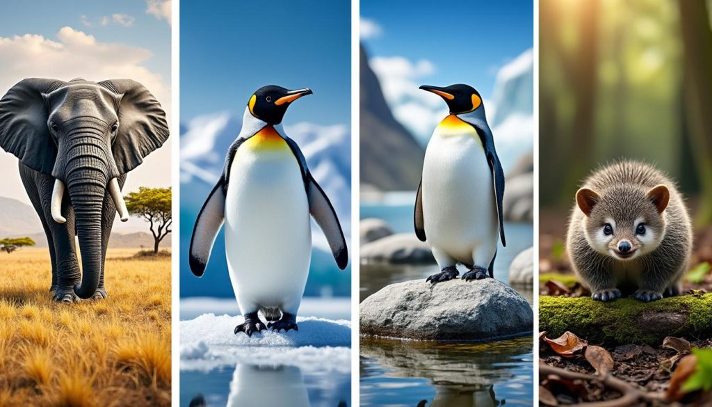 découvrez une liste d'animaux dont le nom commence par la lettre e, avec leurs caractéristiques et habitats.