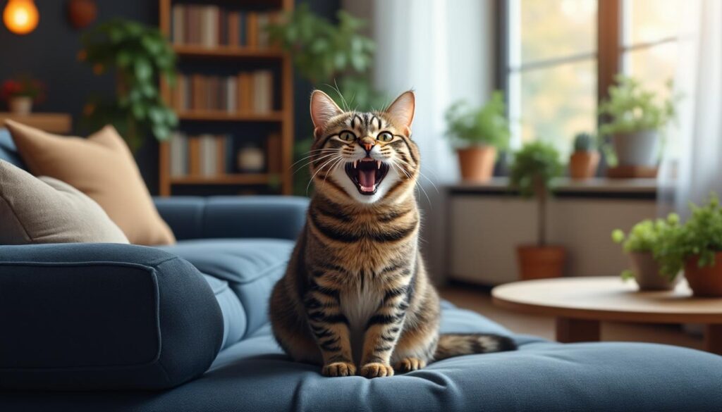 découvrez pourquoi votre chat peut miauler sans raison apparente et apprenez à comprendre ce qu'il essaie de vous communiquer.