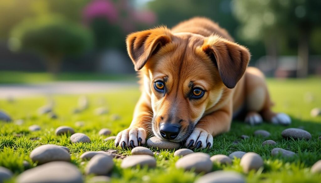 découvrez pourquoi votre chien mange des cailloux et apprenez à comprendre ce comportement surprenant pour mieux prendre soin de votre compagnon.