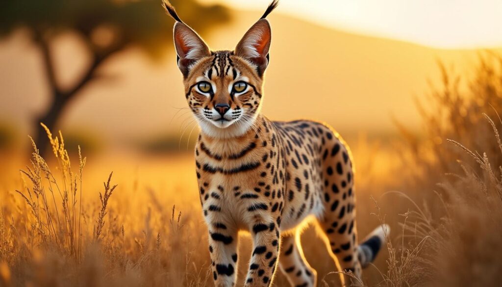 découvrez le serval, ce félin africain unique qui captive les passionnés d'animaux exotiques par son agilité, son élégance et son comportement fascinant.