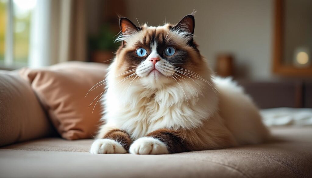 découvrez pourquoi le chat ragdoll séduit par son caractère à la fois doux et imposant, une race au tempérament unique qui en fait un compagnon idéal.