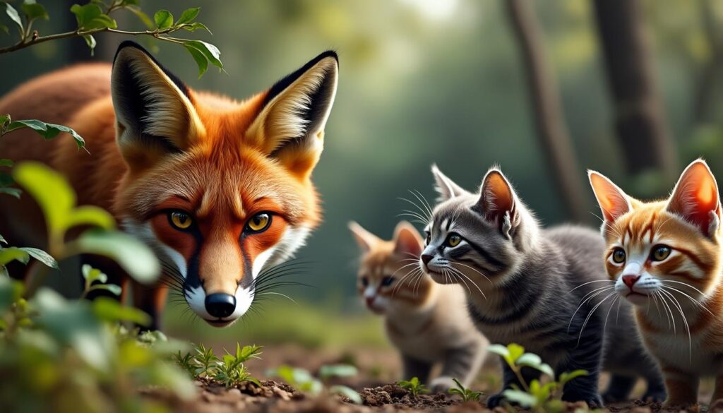 découvrez la relation entre le renard et les chats : mythe ou réalité ? analyse des comportements et conseils pour protéger vos animaux.