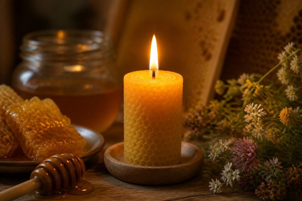 découvrez les avantages des bougies en cire d'abeille, un matériau naturel idéal pour créer une ambiance chaleureuse et saine dans votre intérieur.