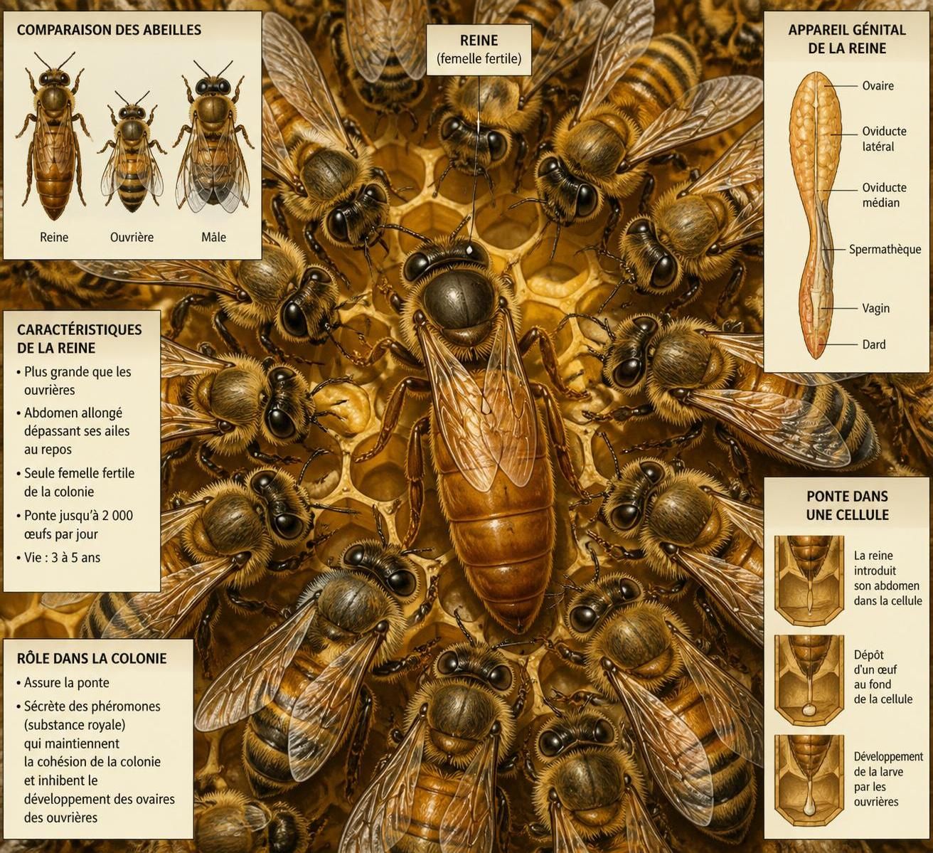 découvrez le rôle crucial de la reine abeille dans la survie et l'organisation de la ruche, ainsi que son impact sur la santé et la pérennité de la colonie.