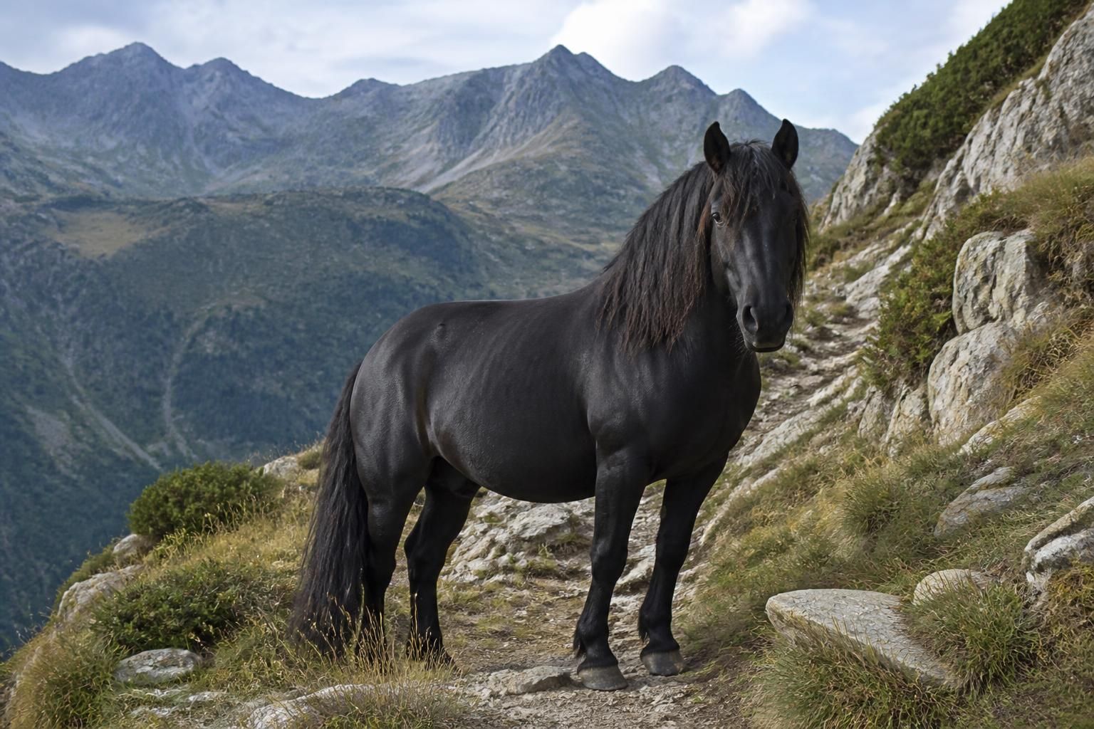 découvrez les caractéristiques distinctives du cheval mérens, une race de montagne unique reconnue pour sa robustesse, son tempérament calme et son élégance naturelle.