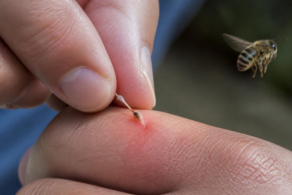 découvrez pourquoi il est essentiel de retirer rapidement un dard d’abeille après une piqûre pour éviter les complications et soulager la douleur efficacement.