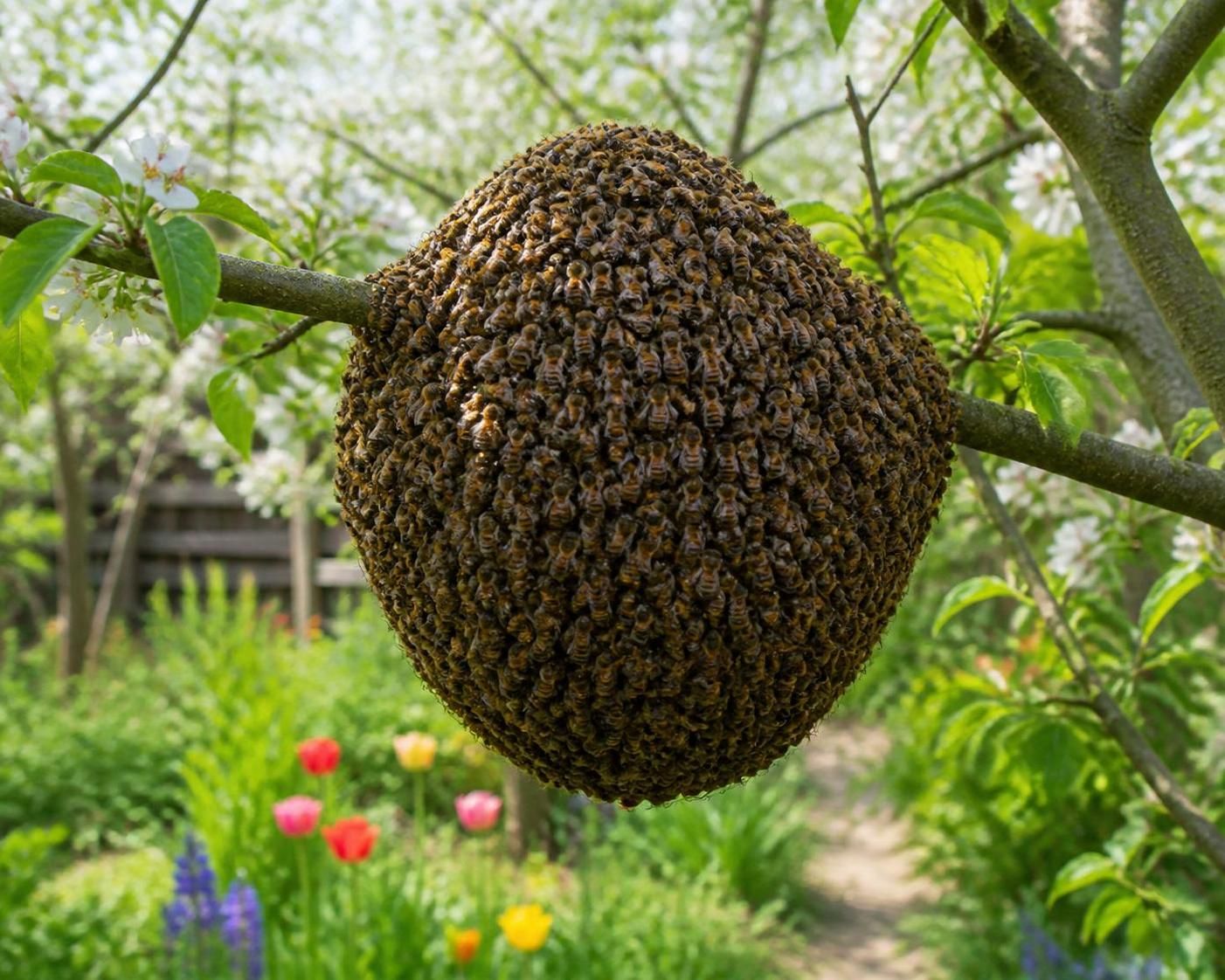 découvrez comment identifier un essaim d'abeilles et les meilleures actions à entreprendre pour protéger votre jardin tout en préservant ces insectes essentiels.
