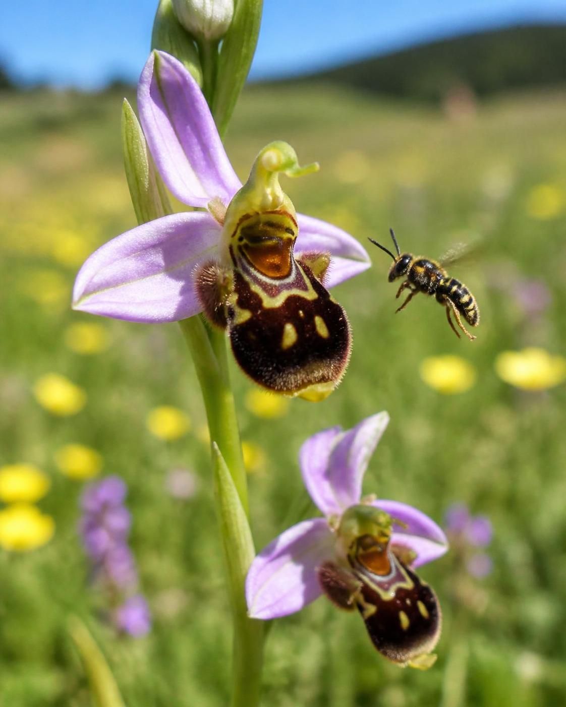 découvrez comment l'orchidée ophrys abeille utilise un mimétisme fascinant pour tromper les insectes et assurer sa reproduction.