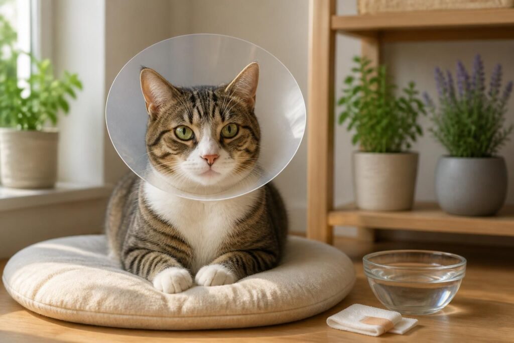 découvrez comment une collerette pour chat peut aider à apaiser rapidement ses blessures en évitant qu'il ne se gratte ou lèche, favorisant ainsi une guérison efficace et sécurisée.