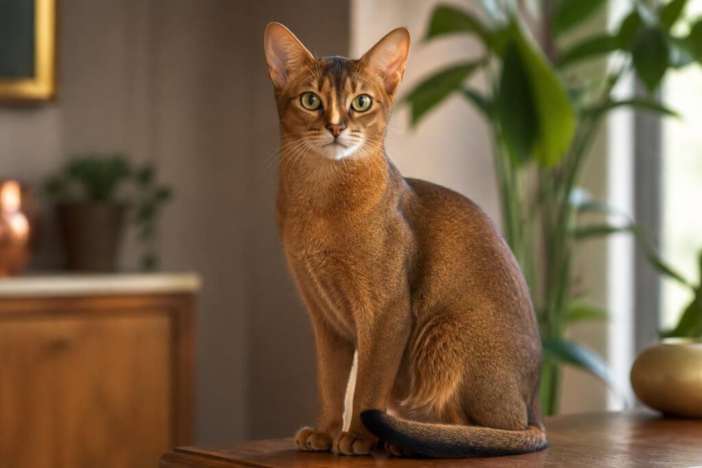 découvrez la personnalité unique du chat abyssin, un félin élégant et plein de charme au caractère attachant et vif.