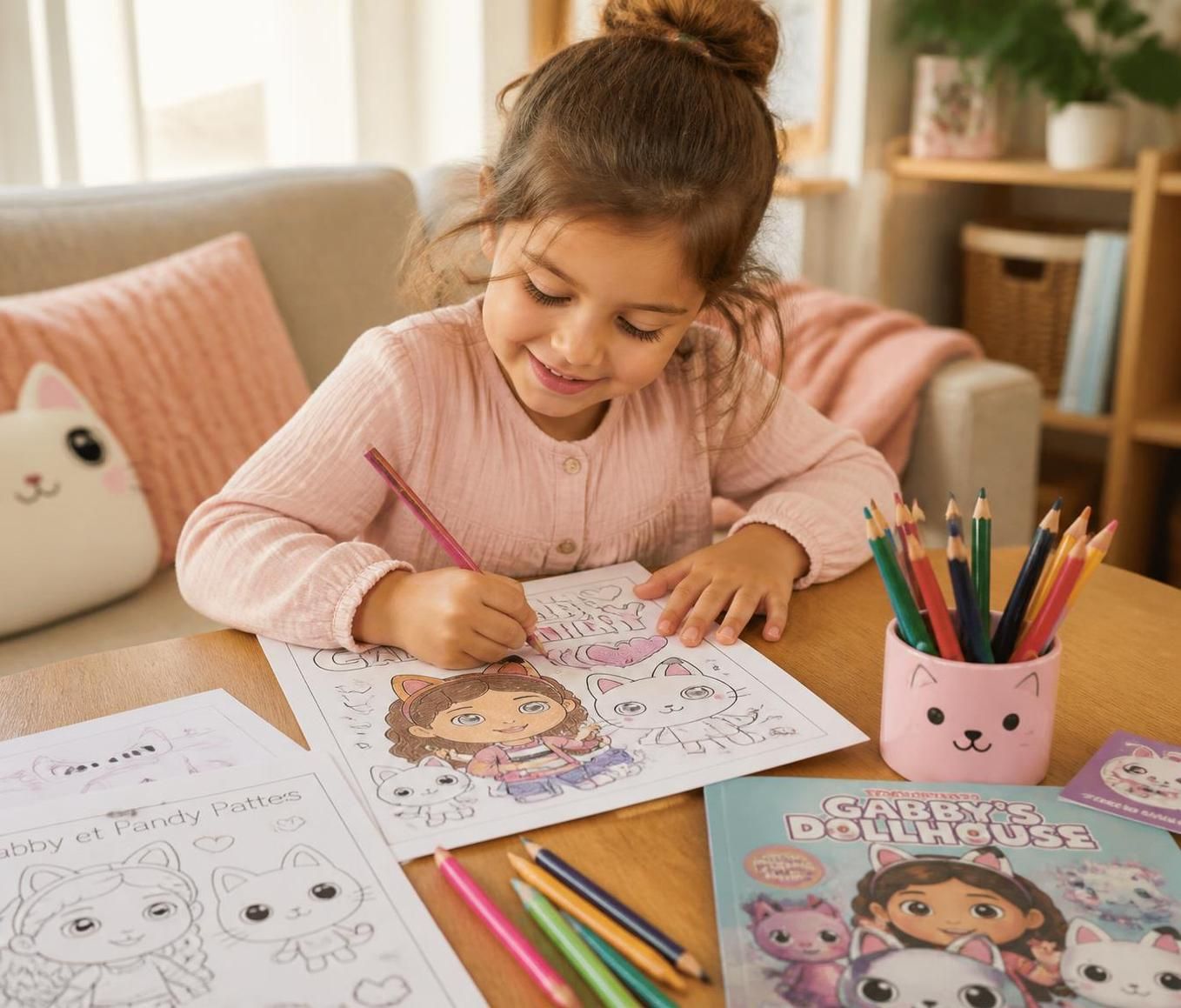découvrez des idées créatives de coloriage avec gabby chat pour stimuler l'éveil artistique de votre enfant et développer son imagination.