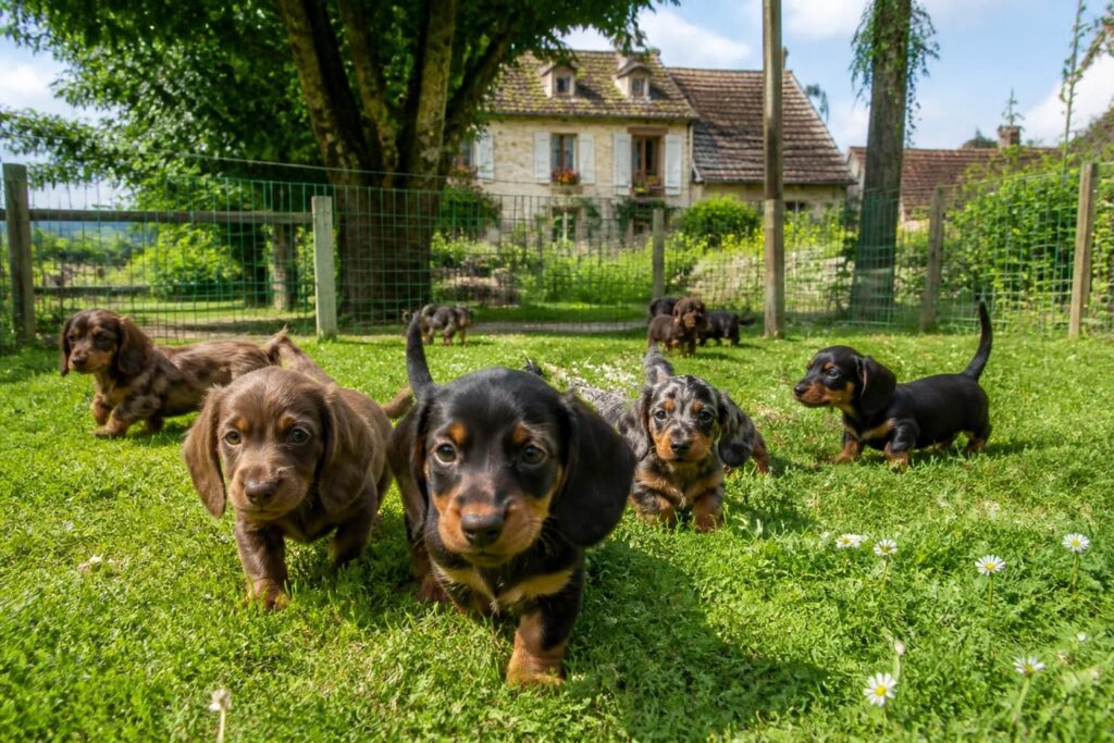 découvrez où trouver un chiot teckel nain à poil long ou court en île-de-france. conseils pour choisir un élevage de qualité et accueillir votre compagnon idéal.