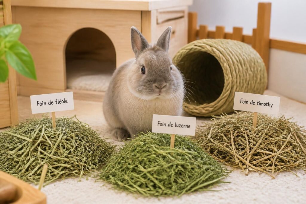 découvrez où acheter le meilleur foin pour votre lapin nain et quel type choisir pour assurer sa santé et son bien-être au quotidien.
