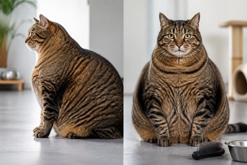 découvrez comment identifier si votre gros chat est en surpoids et apprenez les meilleures méthodes pour l'aider à retrouver une santé optimale grâce à des conseils adaptés.