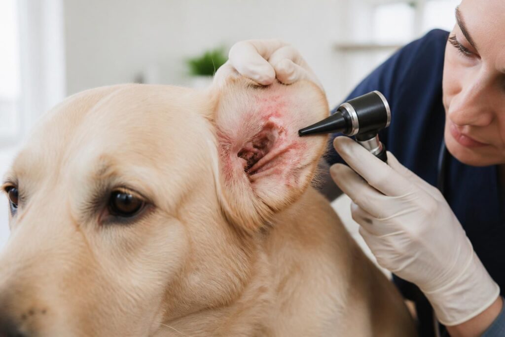 découvrez les symptômes de l'otite chez le chien pour un diagnostic précis et un traitement efficace. apprenez à reconnaître les signes et à agir rapidement pour le bien-être de votre animal.