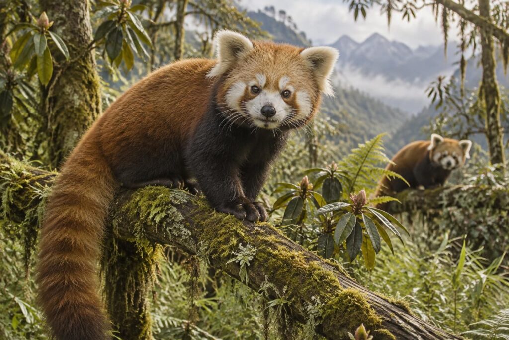 découvrez l’ailurus fulgens, ou panda roux : habitat, mode de vie, alimentation et différences entre ses deux sous-espèces.