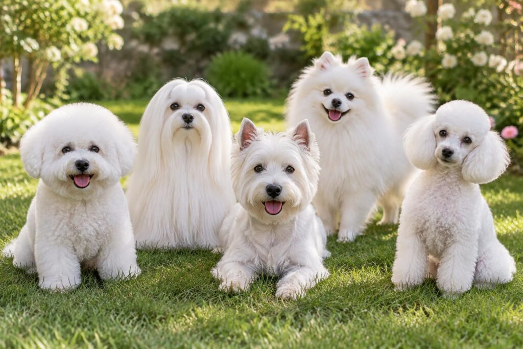 découvrez les races de petits chiens blancs, leurs pelages et leurs particularités : tempérament, entretien et conseils pour bien choisir.