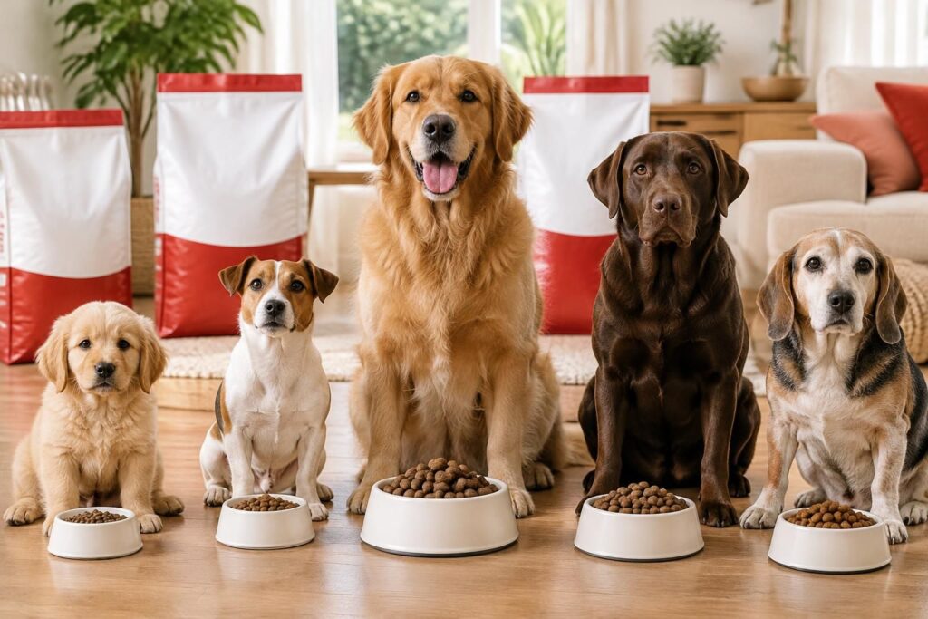 choisissez les croquettes royal canin adaptées à votre chien selon son âge, sa taille et sa stérilisation pour répondre à ses besoins nutritionnels.