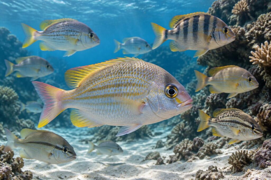 découvrez le genre scolopsis : ses espèces, leurs caractéristiques distinctives, leur habitat et les particularités de ces poissons marins.