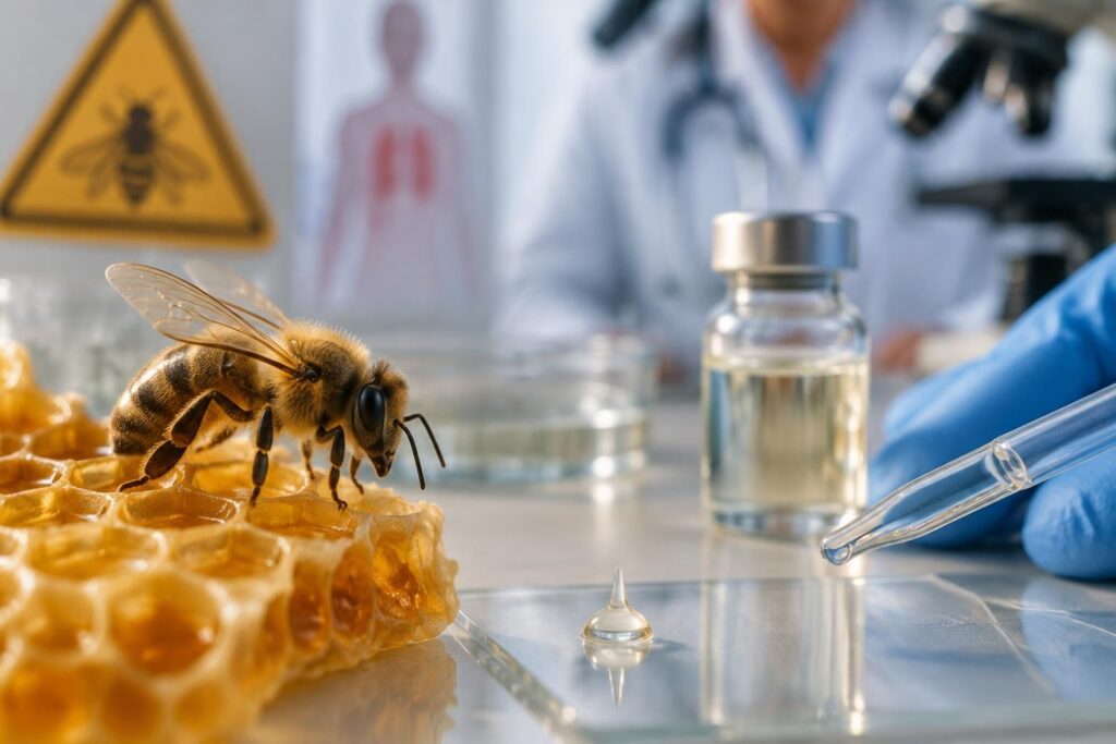 découvrez les bienfaits potentiels du venin d’abeille, ses risques et contre-indications, ainsi que ses usages en pharmacie et les précautions à connaître.